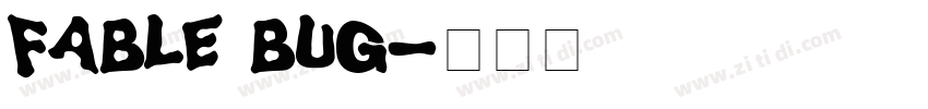 Fable Bug字体转换